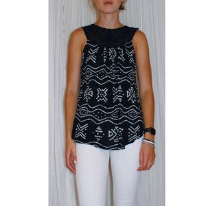 LUCKY BRAND high neck tank